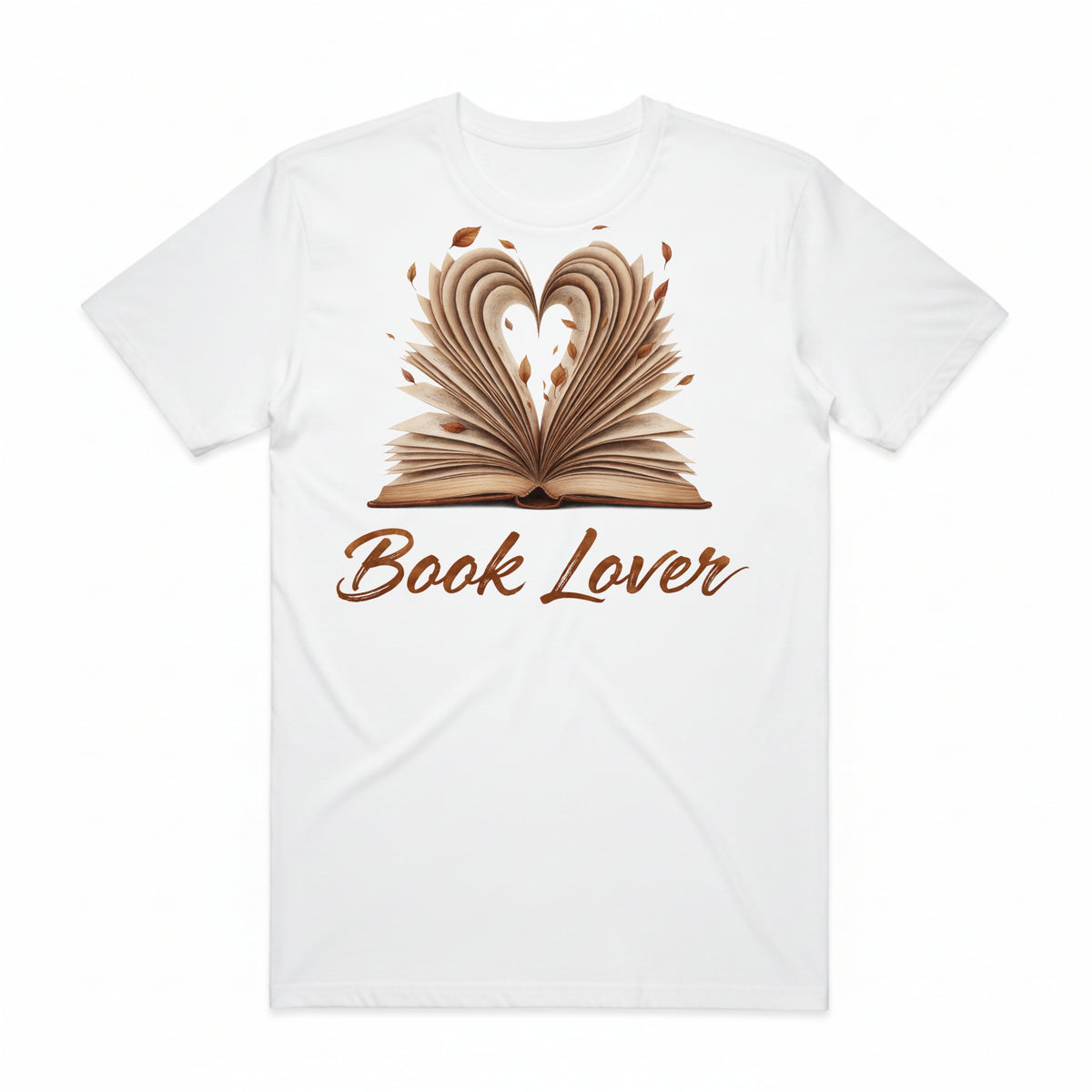 Book Lover Heart T-Shirt