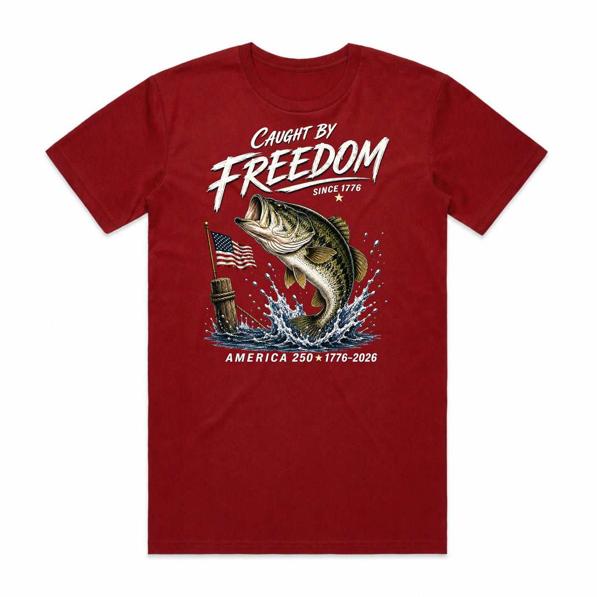 Caught By Freedom 1776 T-Shirt