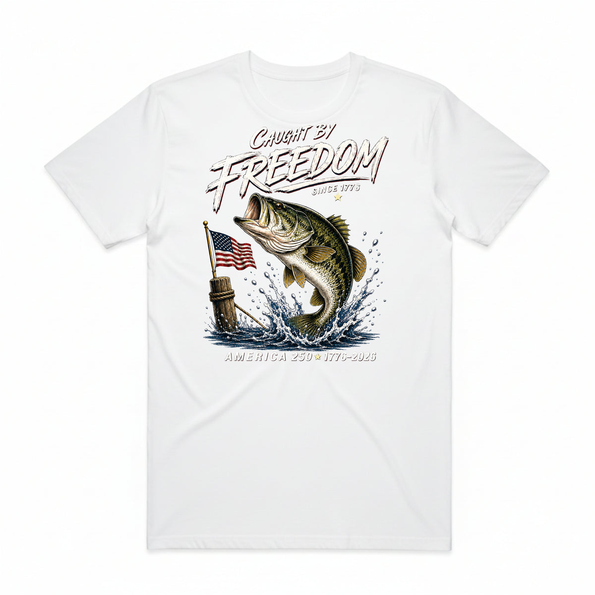 Caught By Freedom 1776 T-Shirt
