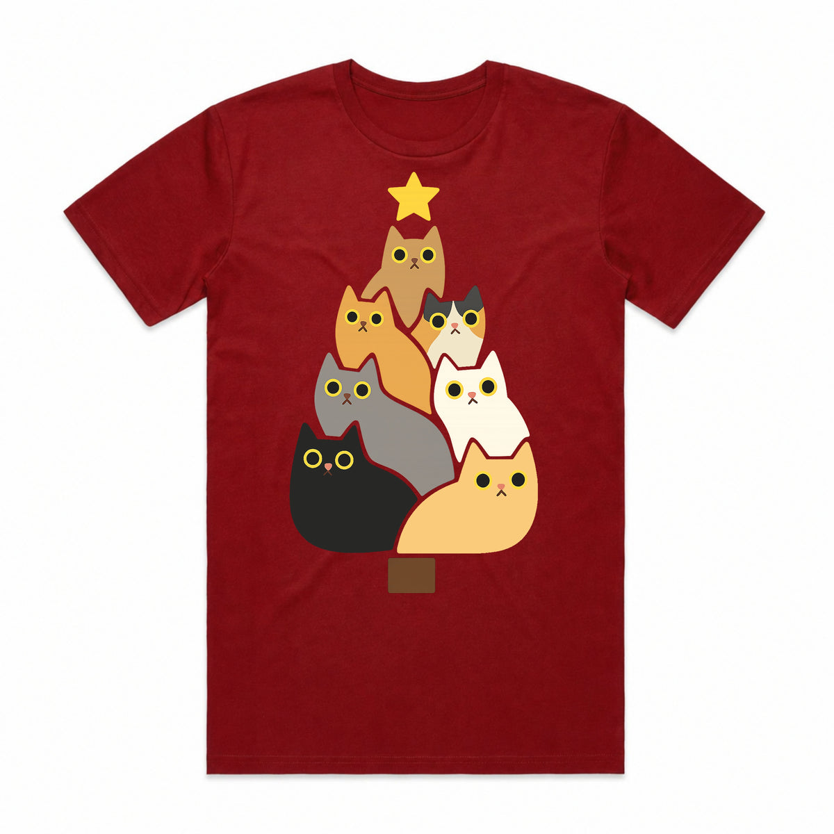 Christmas Cat Tree T-Shirt