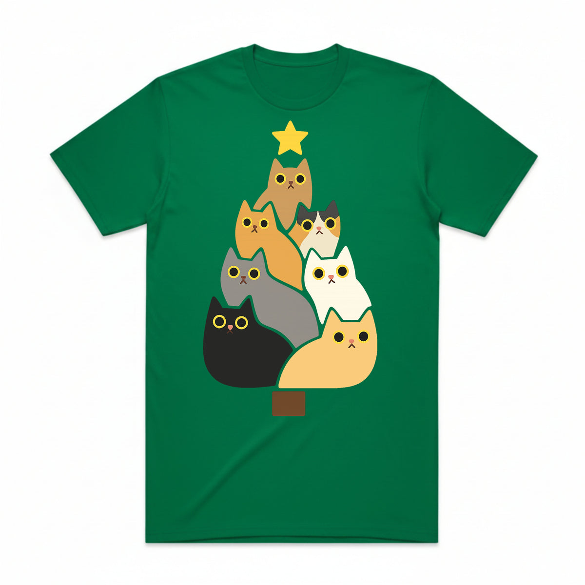 Christmas Cat Tree T-Shirt