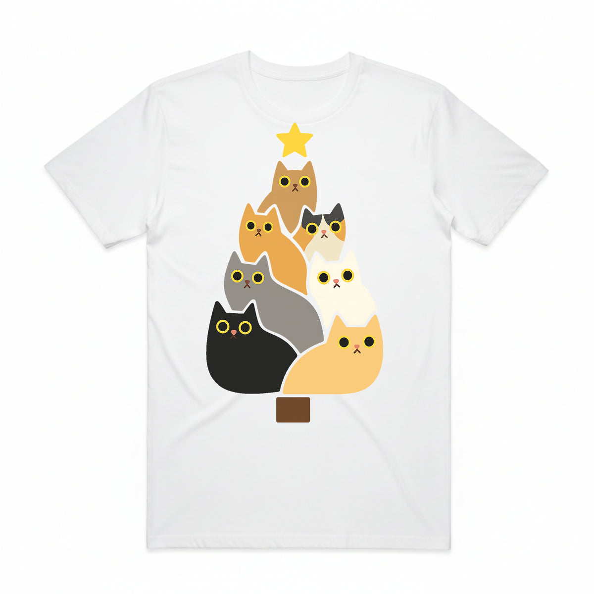Christmas Cat Tree T-Shirt