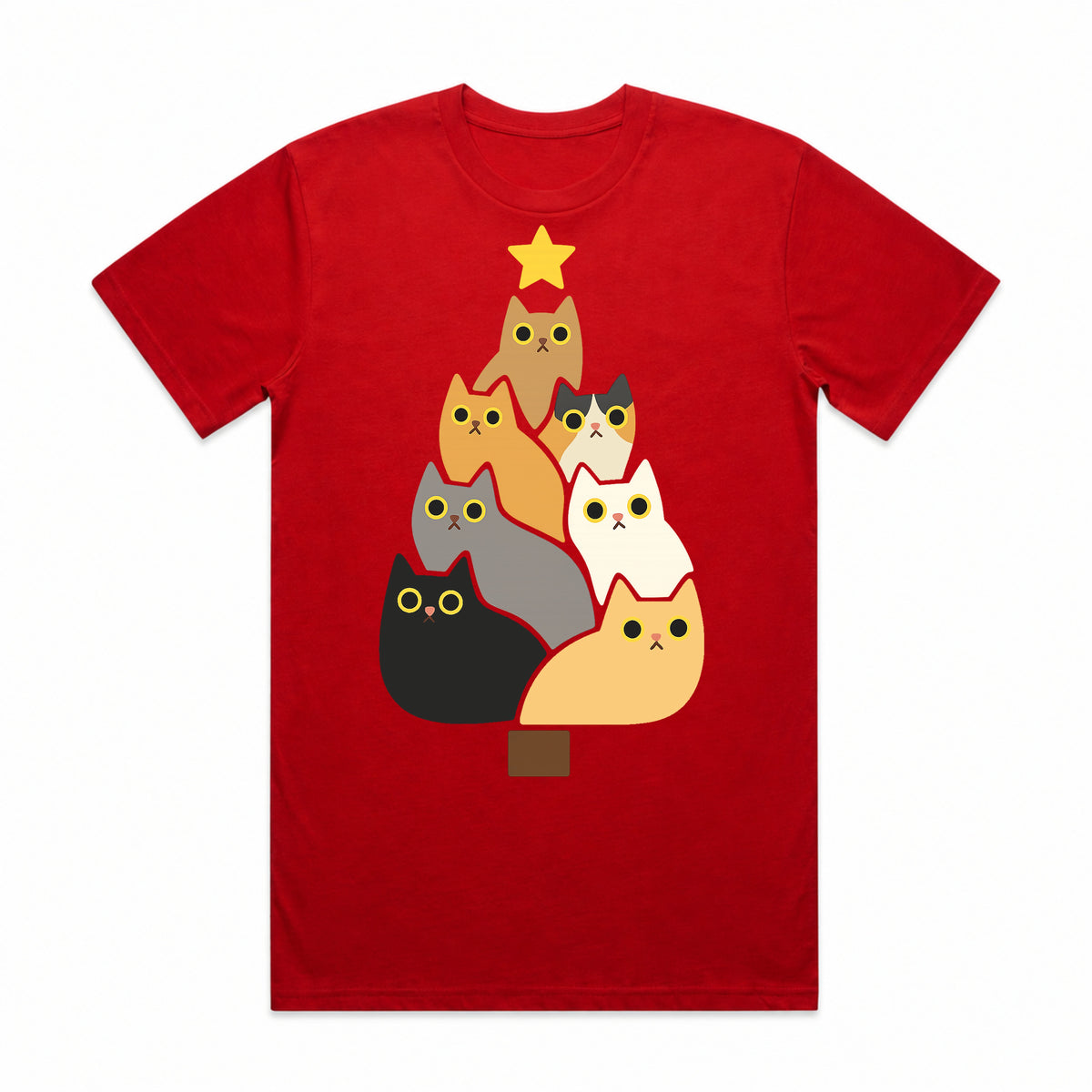 Christmas Cat Tree T-Shirt