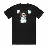 Christmas Gains Snowman T-Shirt