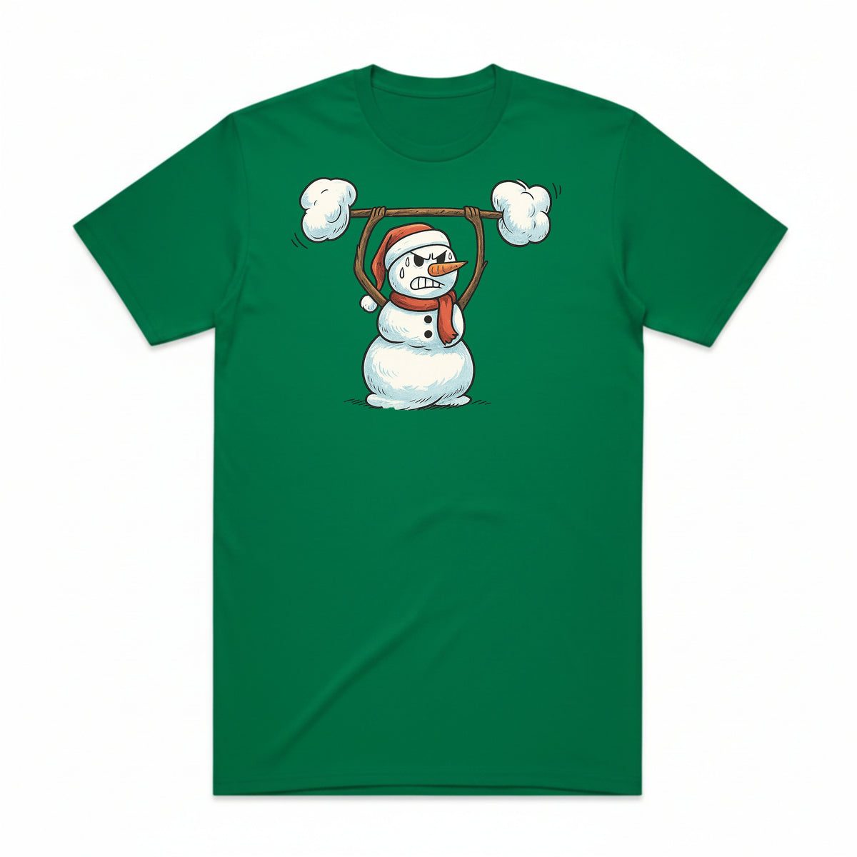 Christmas Gains Snowman T-Shirt