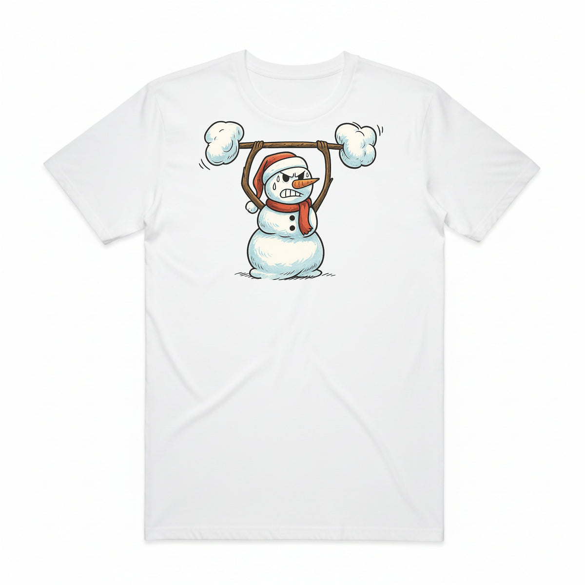 Christmas Gains Snowman T-Shirt