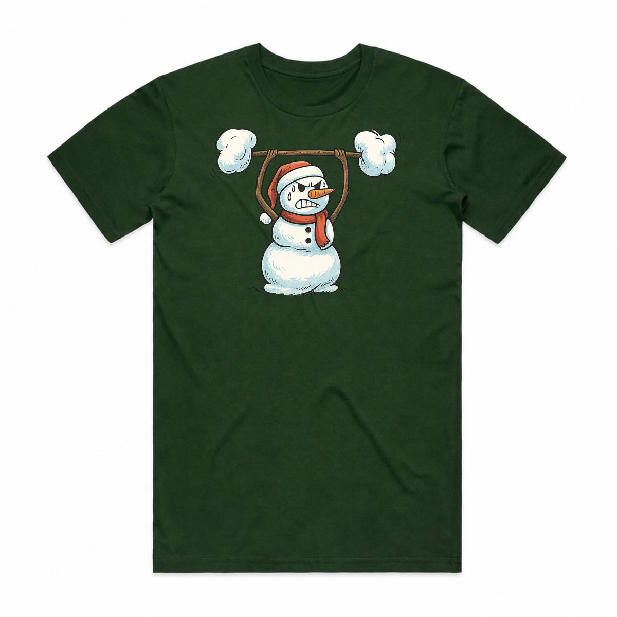 Christmas Gains Snowman T-Shirt