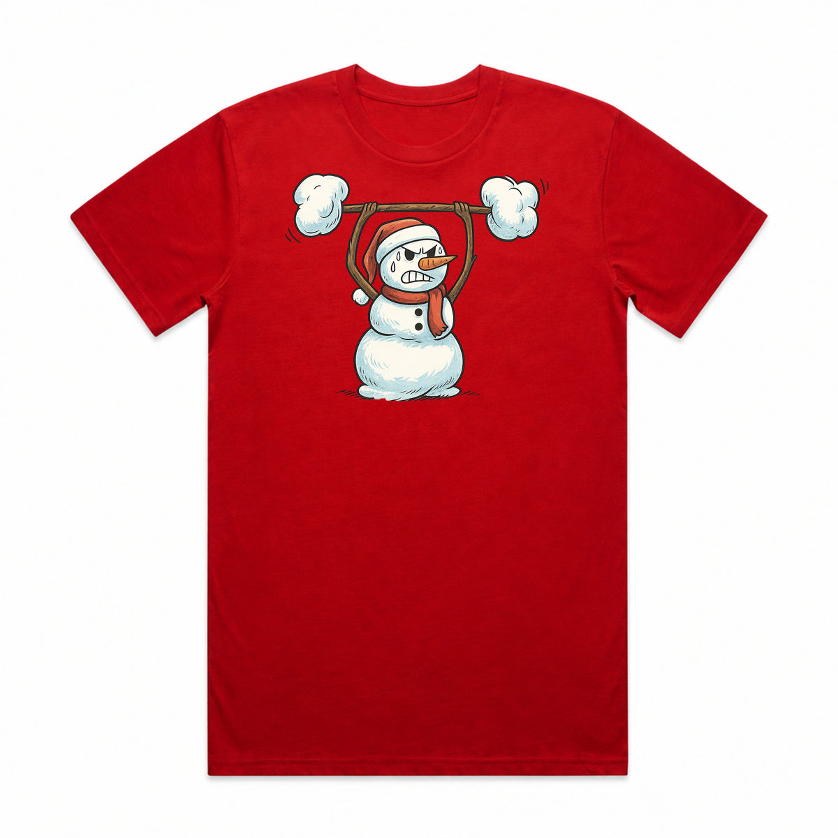 Christmas Gains Snowman T-Shirt