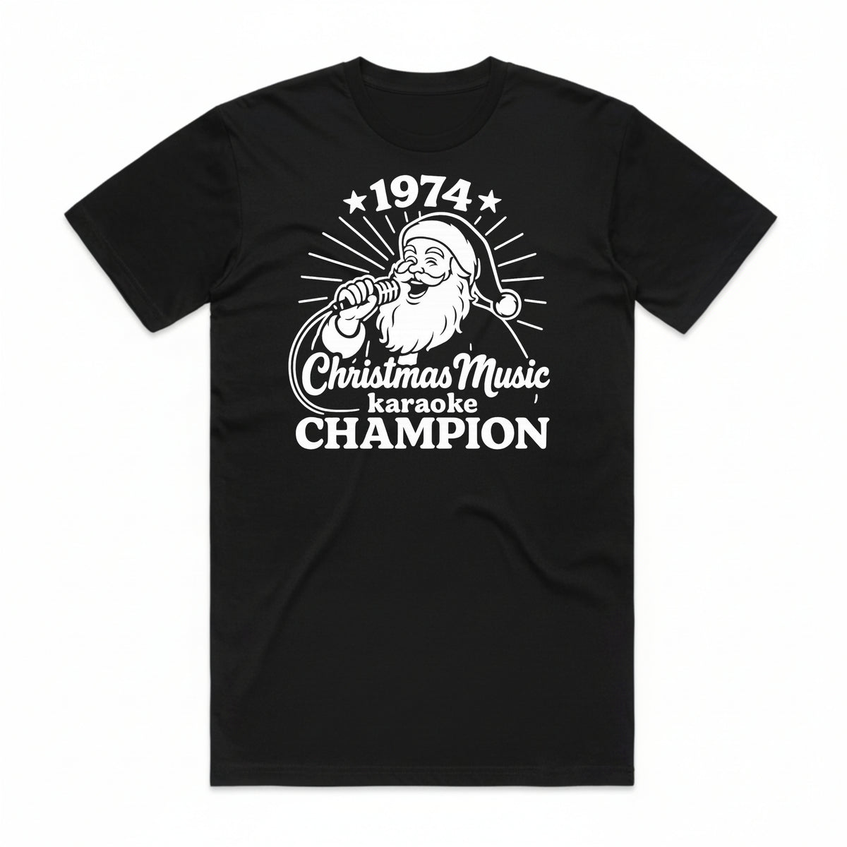 Christmas Karaoke Champion T-Shirt