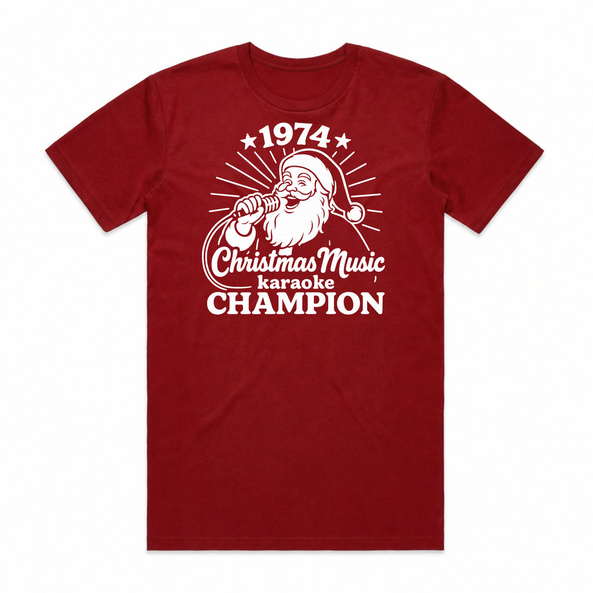 Christmas Karaoke Champion T-Shirt