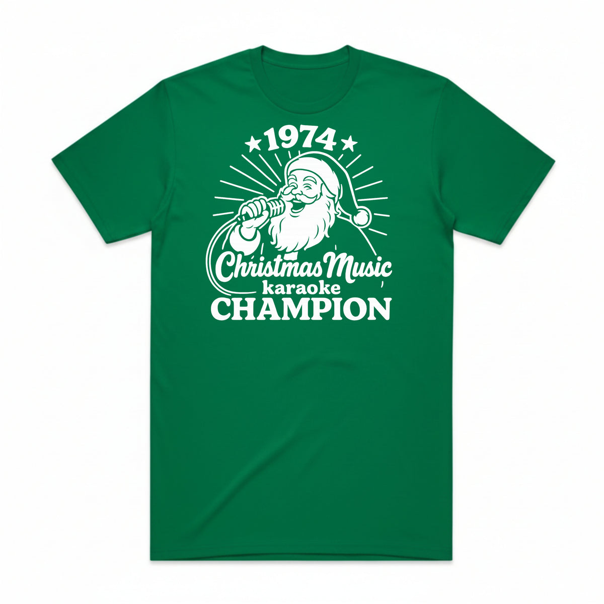 Christmas Karaoke Champion T-Shirt