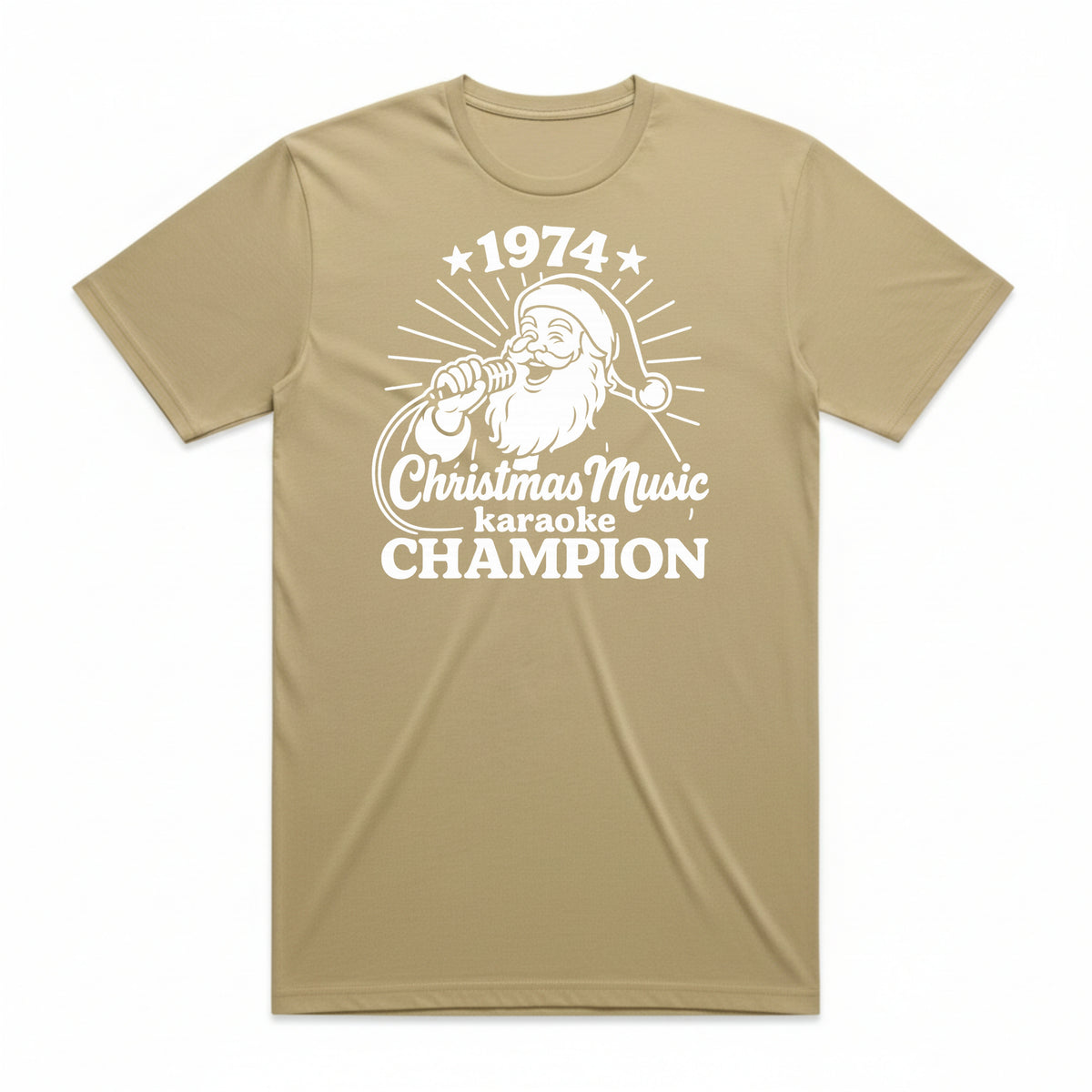 Christmas Karaoke Champion T-Shirt