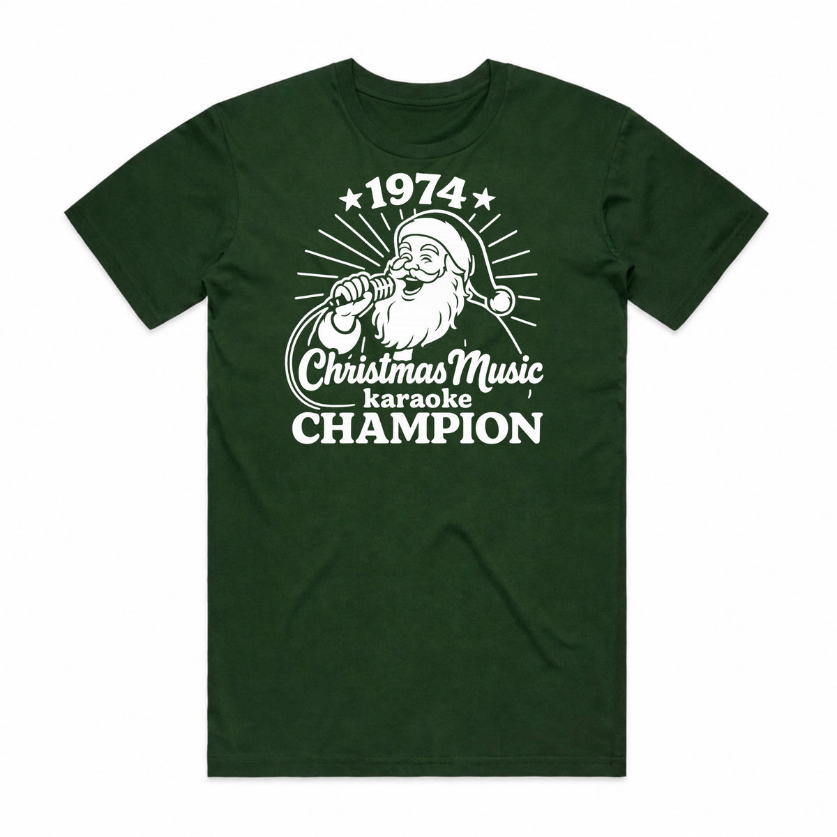 Christmas Karaoke Champion T-Shirt