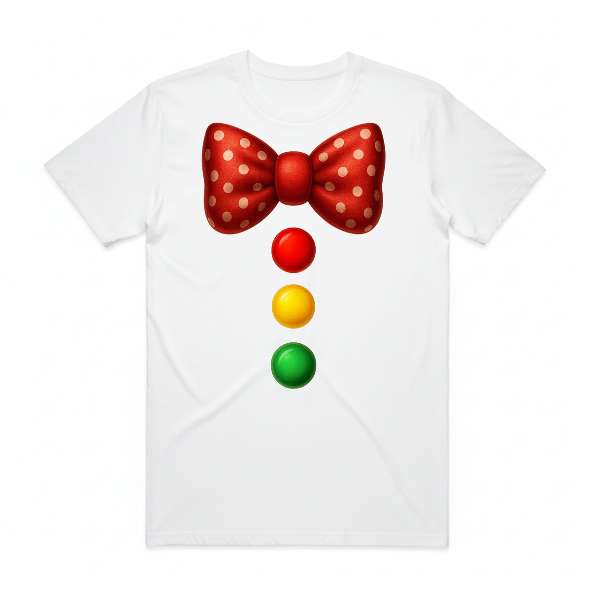 Clown Bow Tie Costume T-Shirt