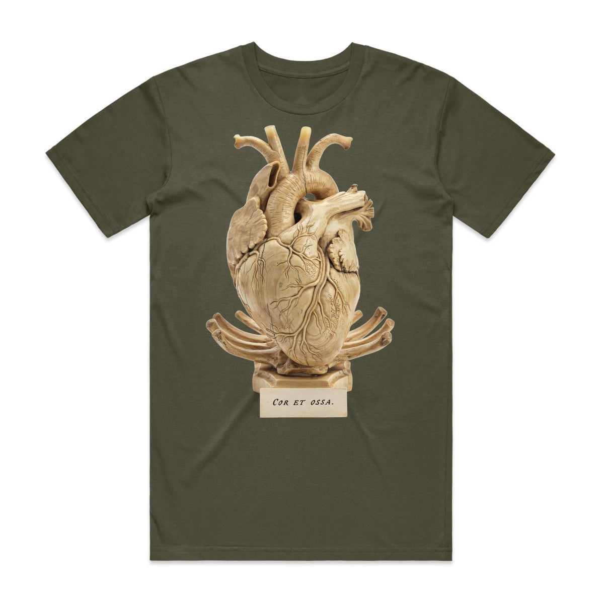 Cor Et Ossa T-Shirt - Goblin Green