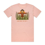 Corn Maze This Way T-Shirt - Boo-tiful Blush
