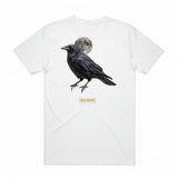 Corvus Nocturnus T-Shirt - Casper White