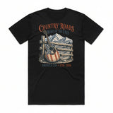 Country Roads Home of the Free T-Shirt
