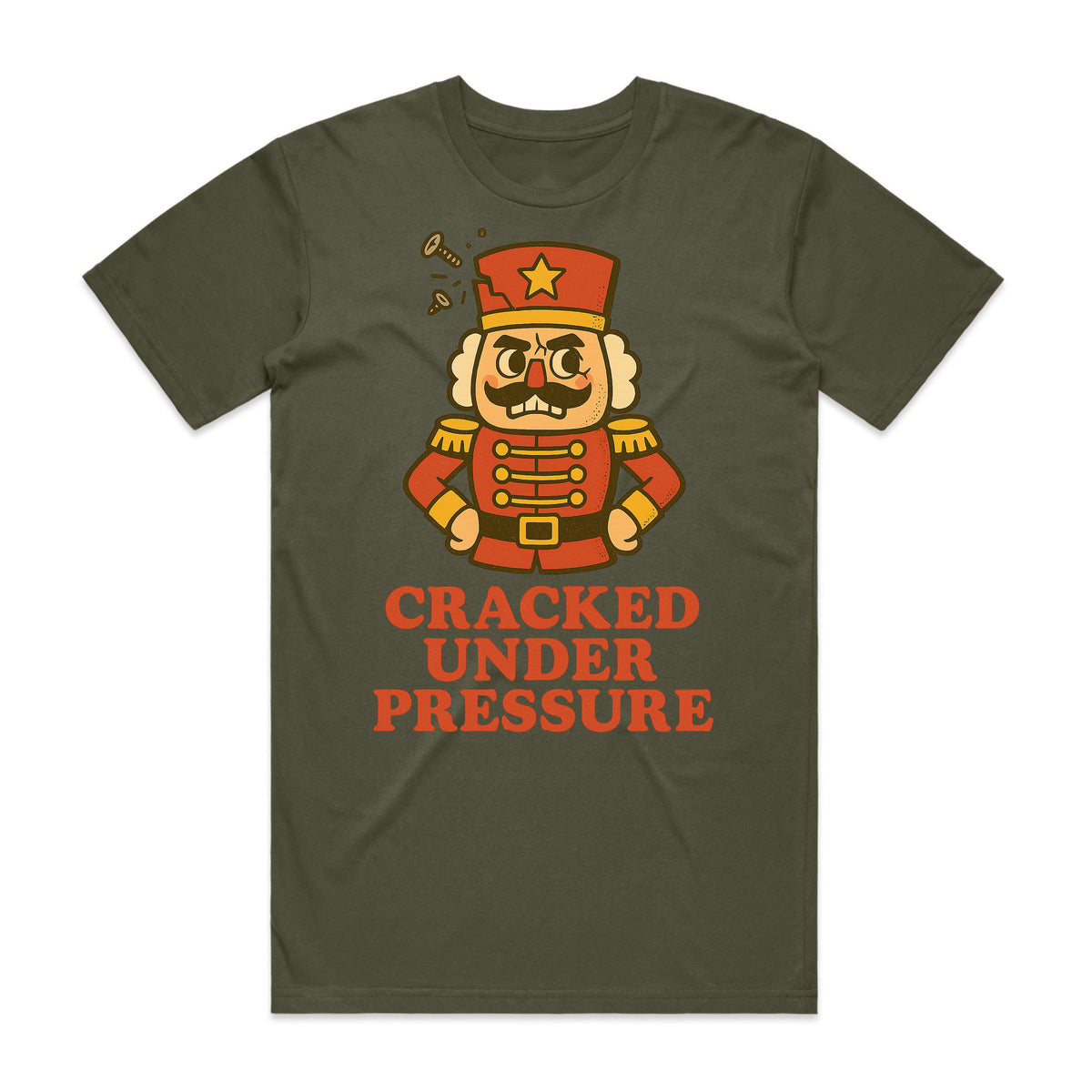 Cracked Under Pressure Nutcracker T-Shirt