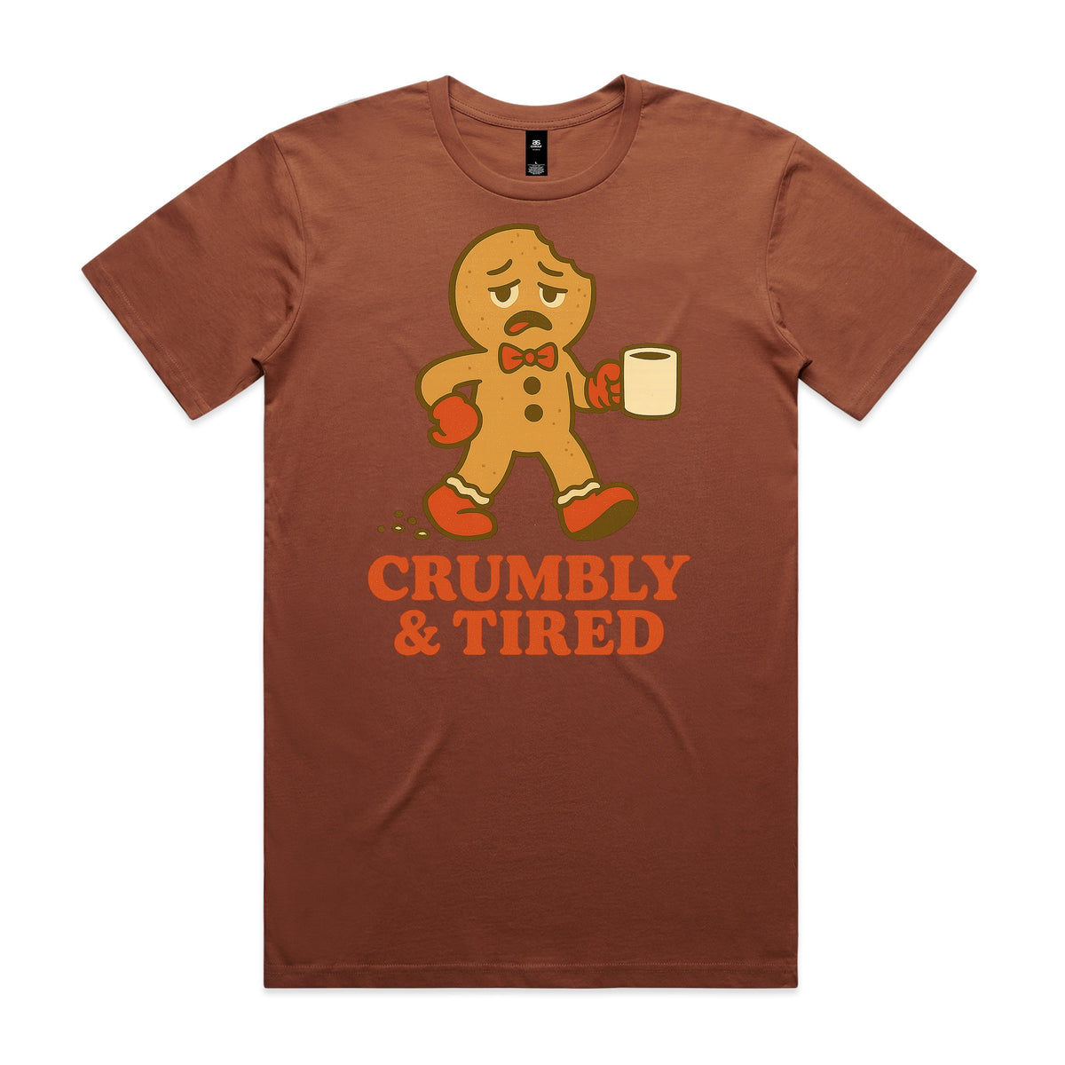 Crumbly & Tired Christmas Gingerbread T-Shirt
