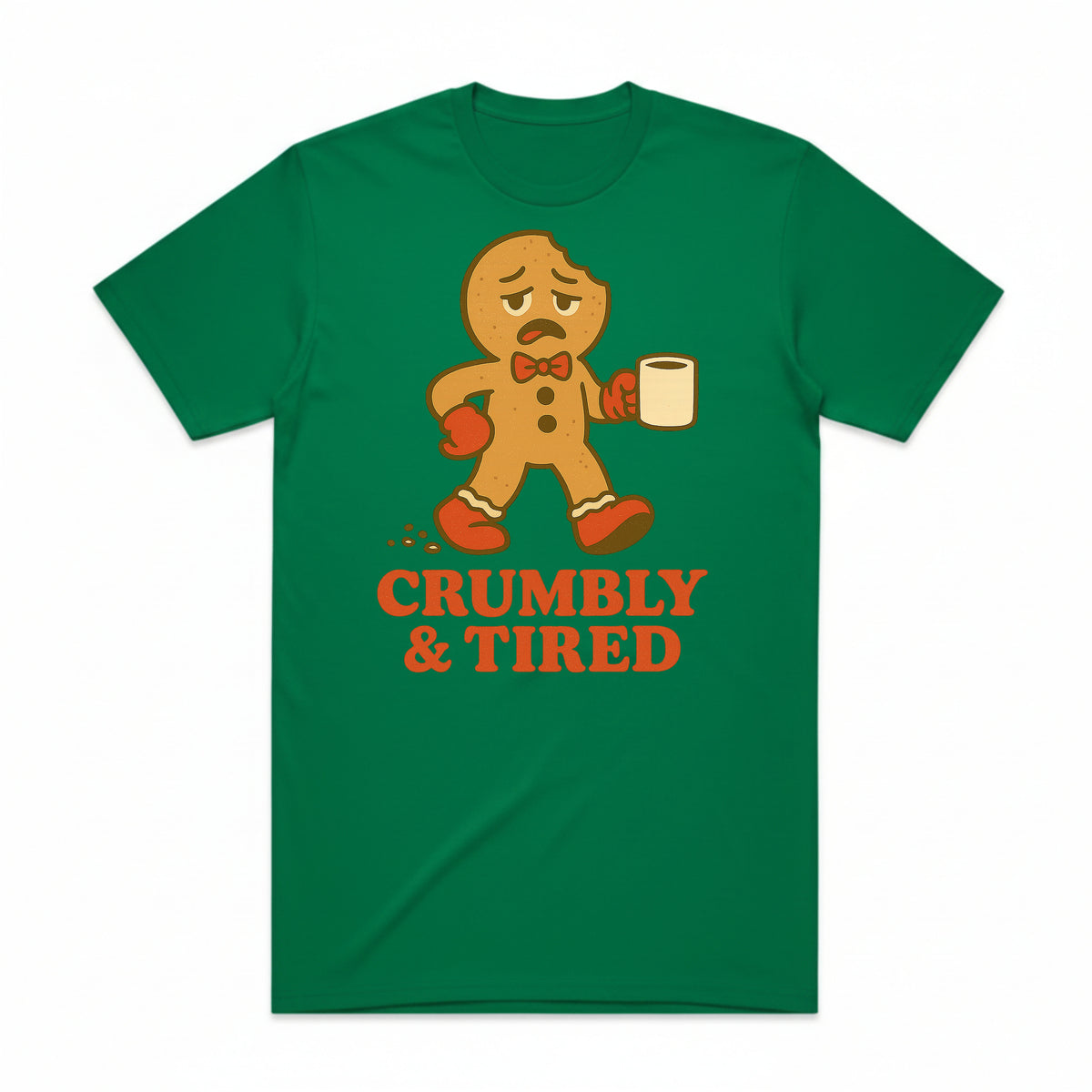 Crumbly & Tired Christmas Gingerbread T-Shirt