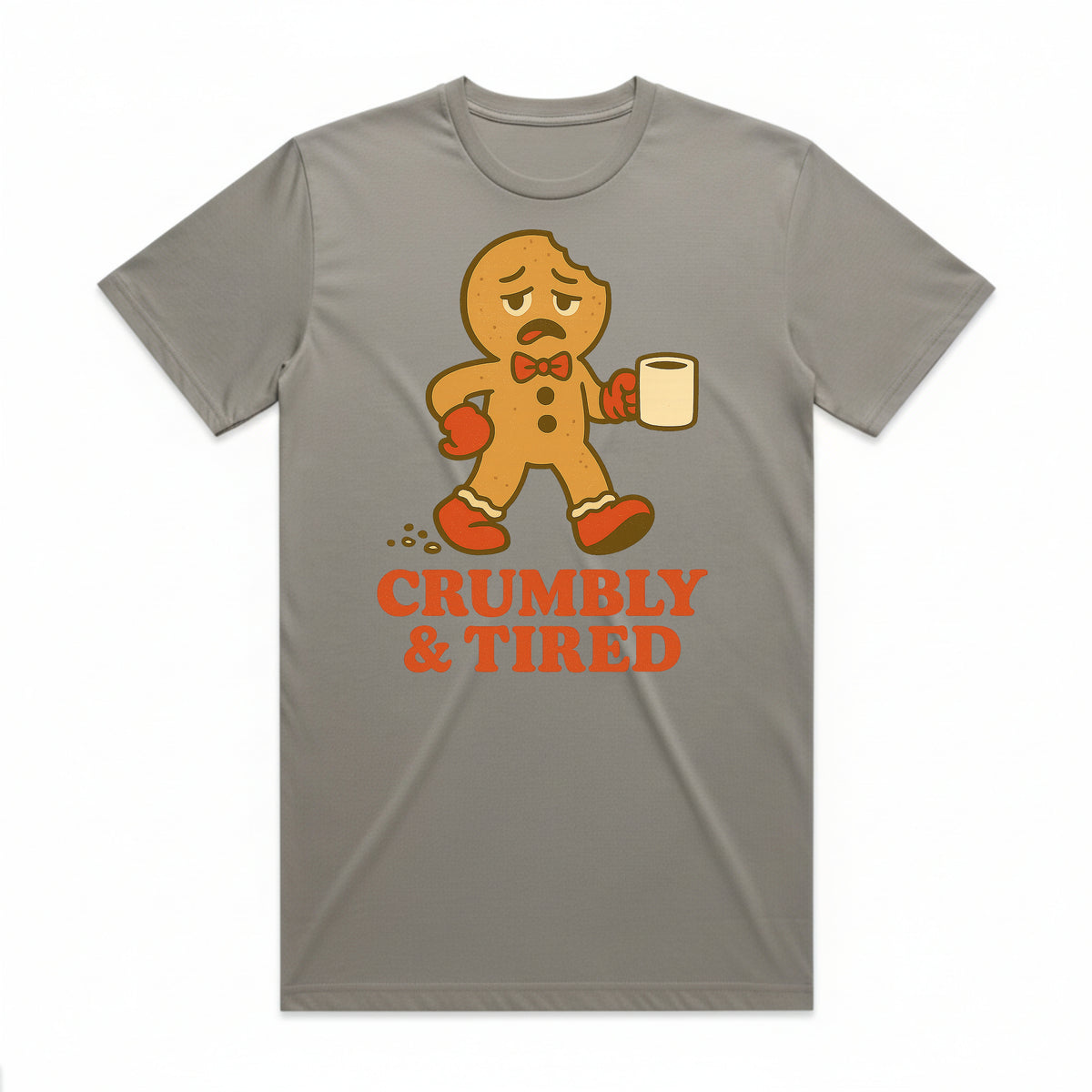 Crumbly & Tired Christmas Gingerbread T-Shirt