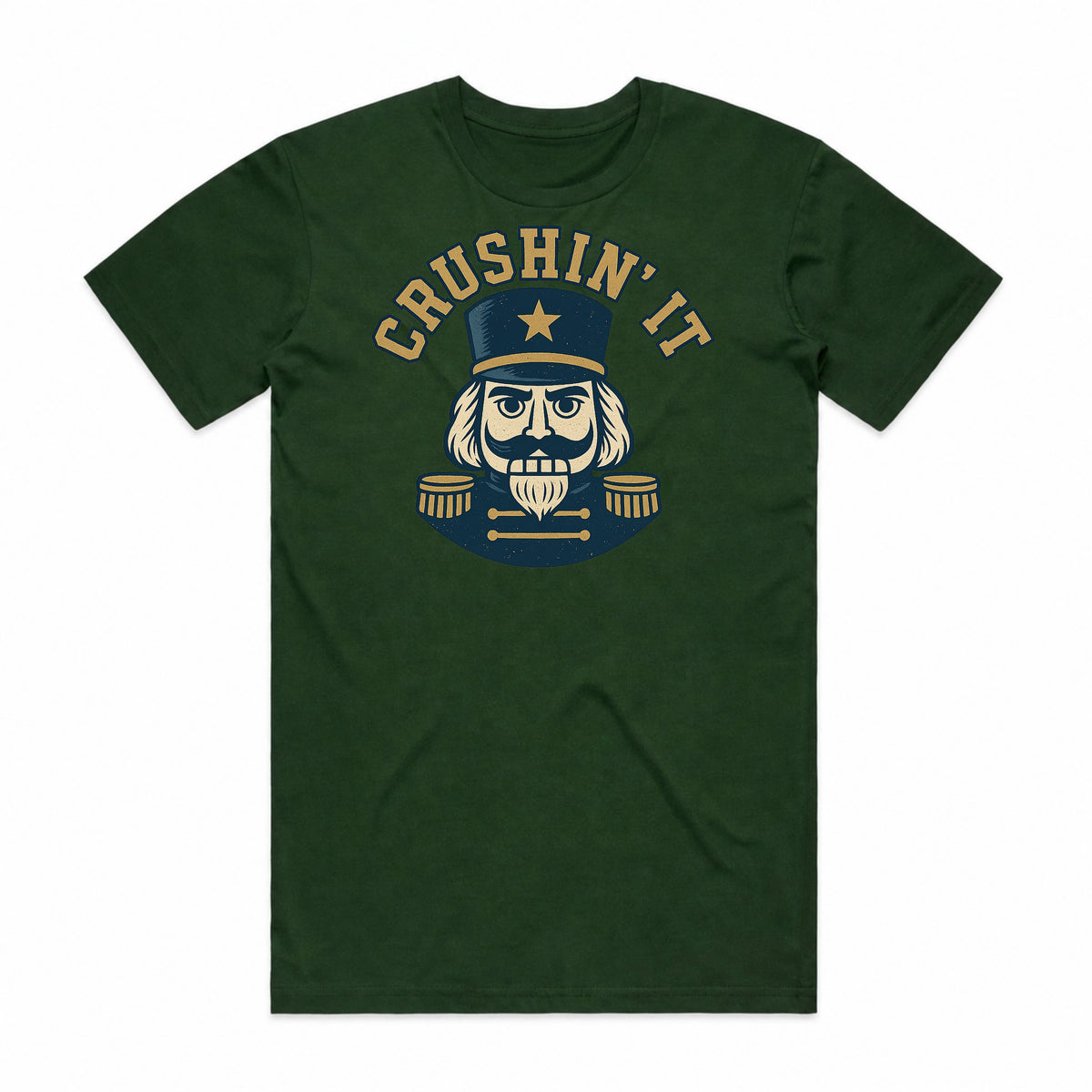 Crushin' It Christmas Nutcracker T-Shirt