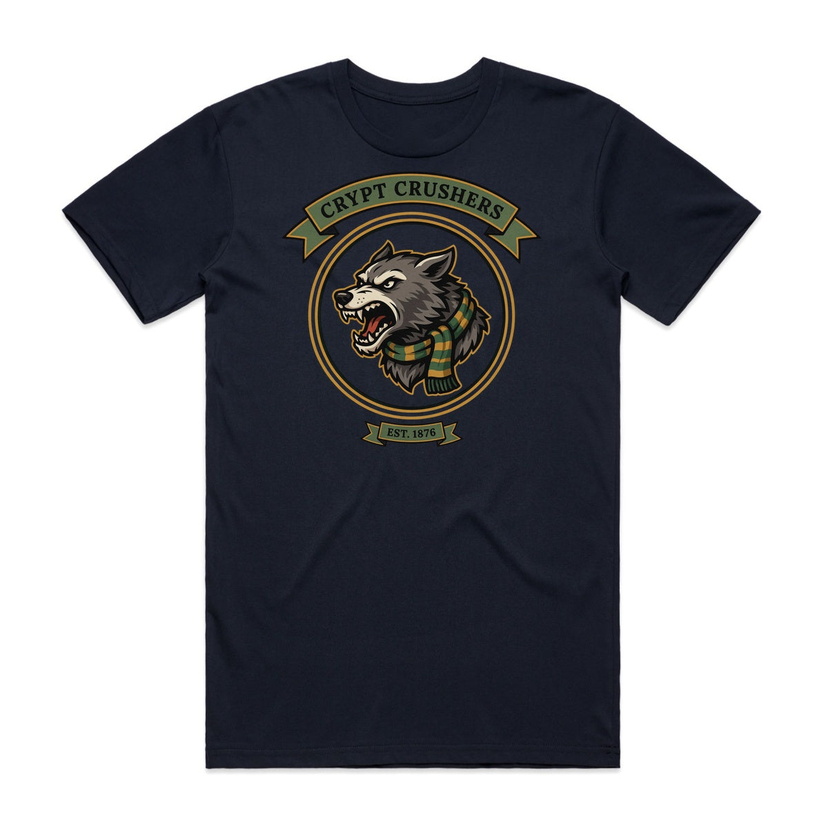 Crypt Crushers T-Shirt - Midnight Haunt