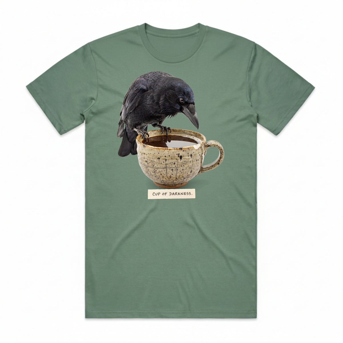 Cup Of Darkness T-Shirt - Swamp Zombie