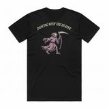Dancing With The Reaper T-Shirt - Black Cat