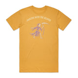Dancing With The Reaper T-Shirt - Candy Corn