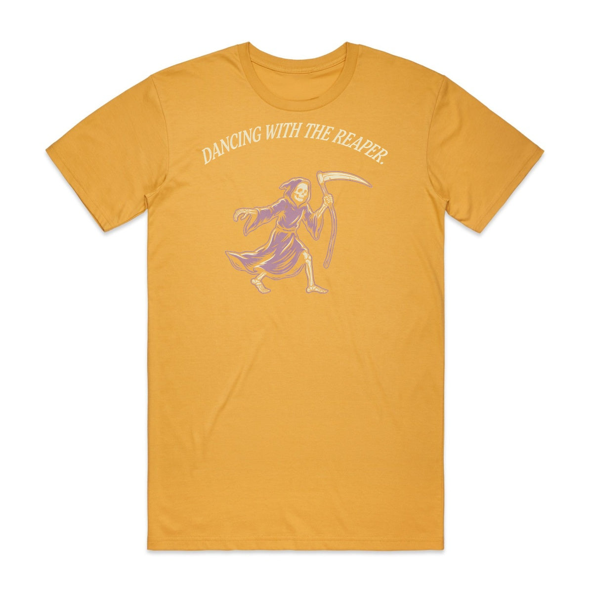 Dancing With The Reaper T-Shirt - Candy Corn