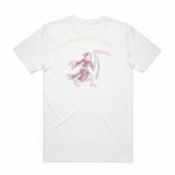 Dancing With The Reaper T-Shirt - Casper White