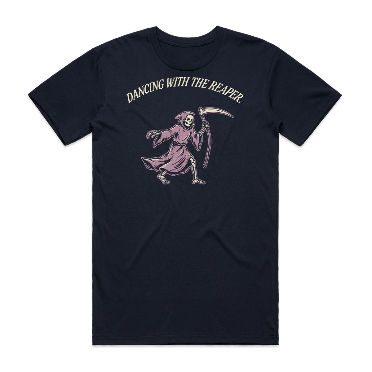 Dancing With The Reaper T-Shirt - Midnight Haunt