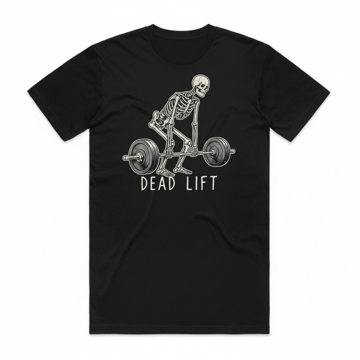 Dead Lift T-Shirt - Black Cat