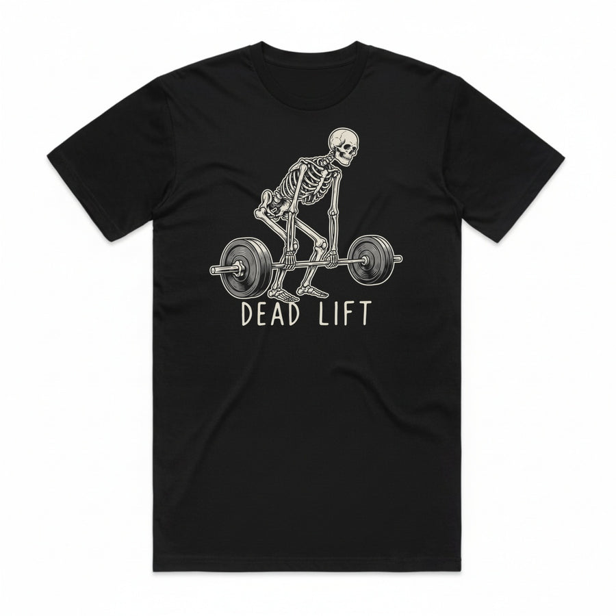Dead Lift T-Shirt - Black Cat