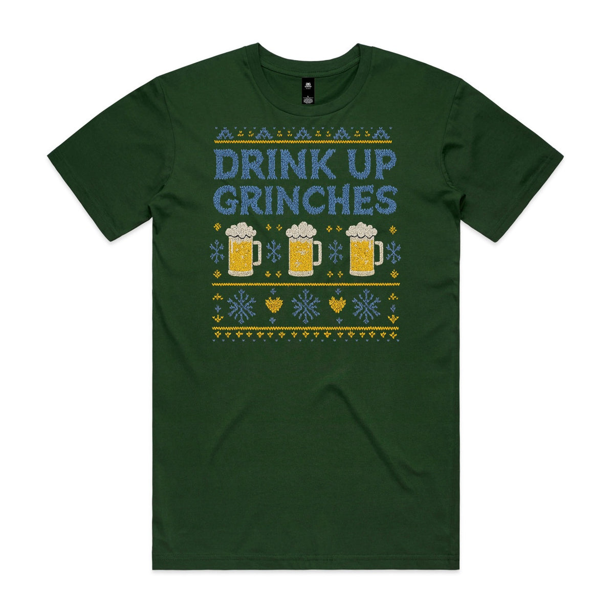 Drink Up Grinches Christmas Beer T-Shirt