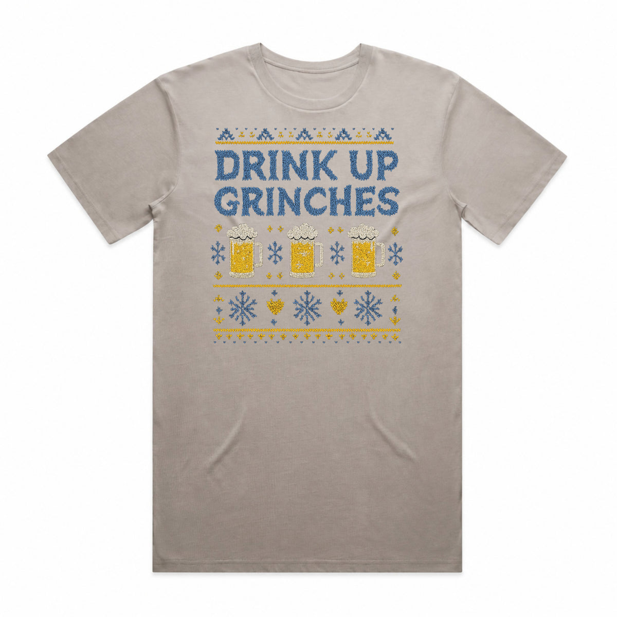 Drink Up Grinches Christmas Beer T-Shirt