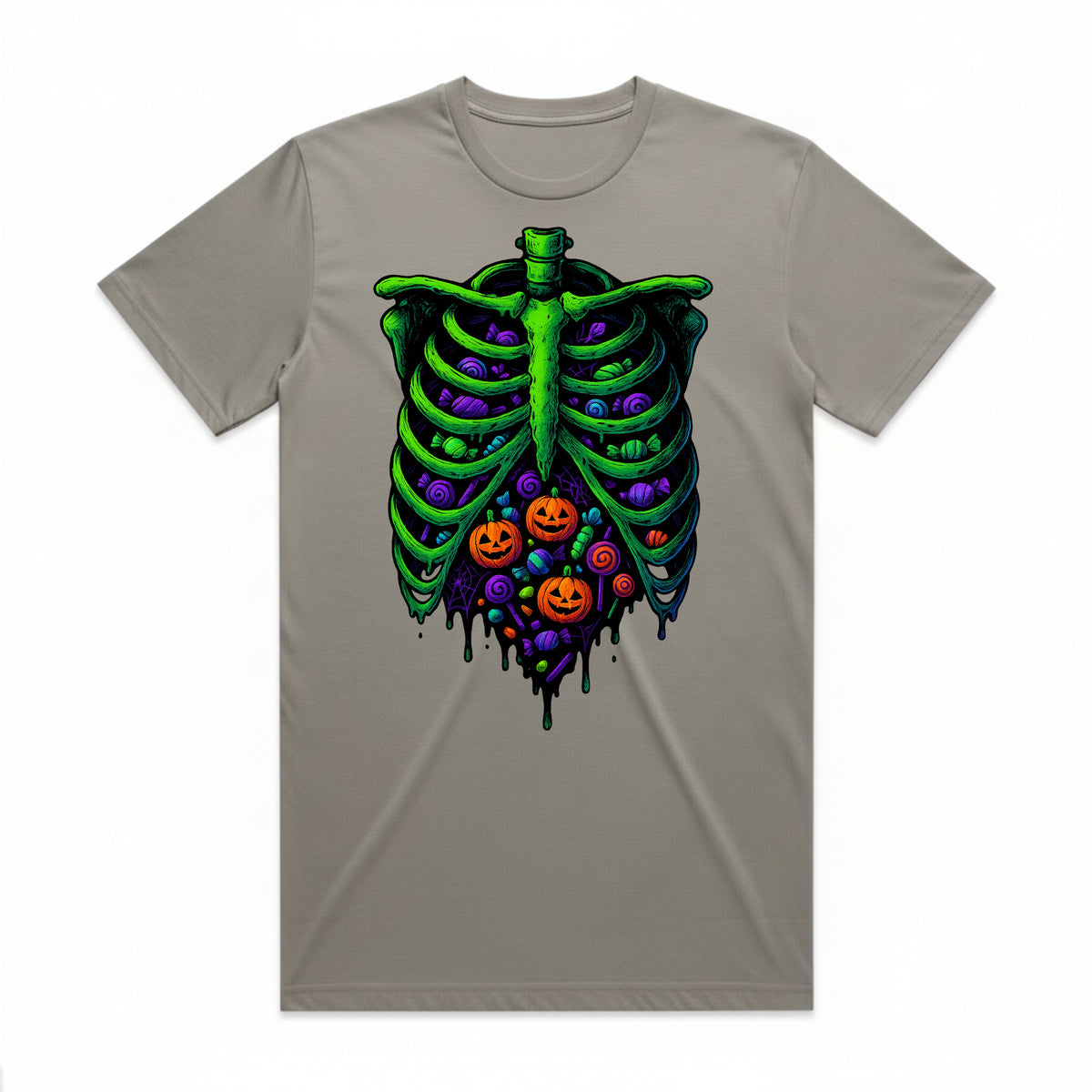 Dripping Death Ribcage T-Shirt