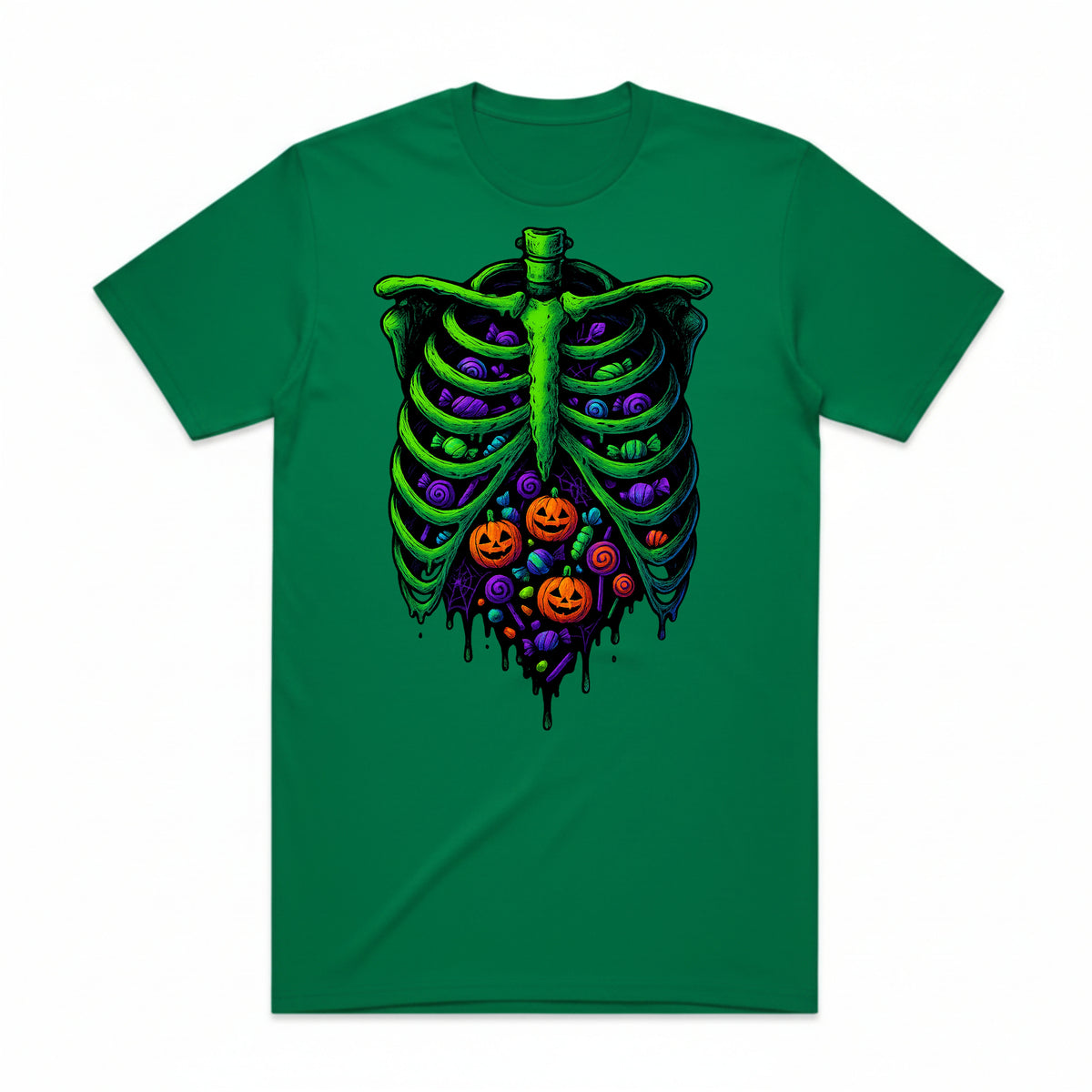 Dripping Death Ribcage T-Shirt