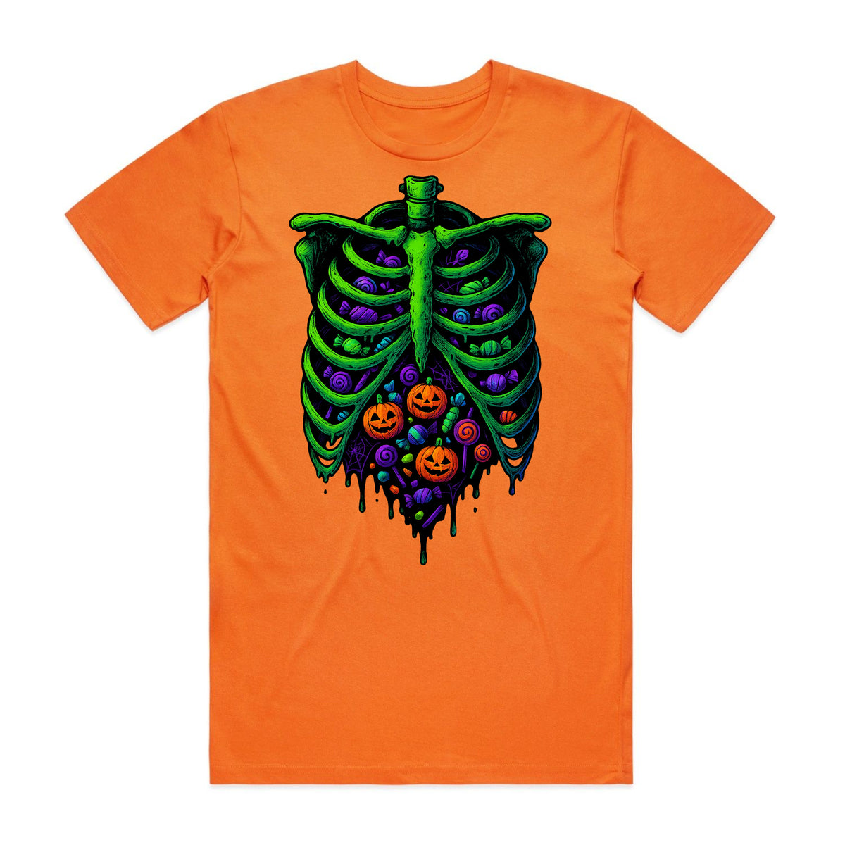 Dripping Death Ribcage T-Shirt