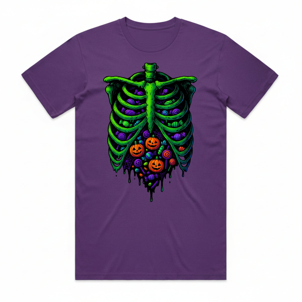 Dripping Death Ribcage T-Shirt