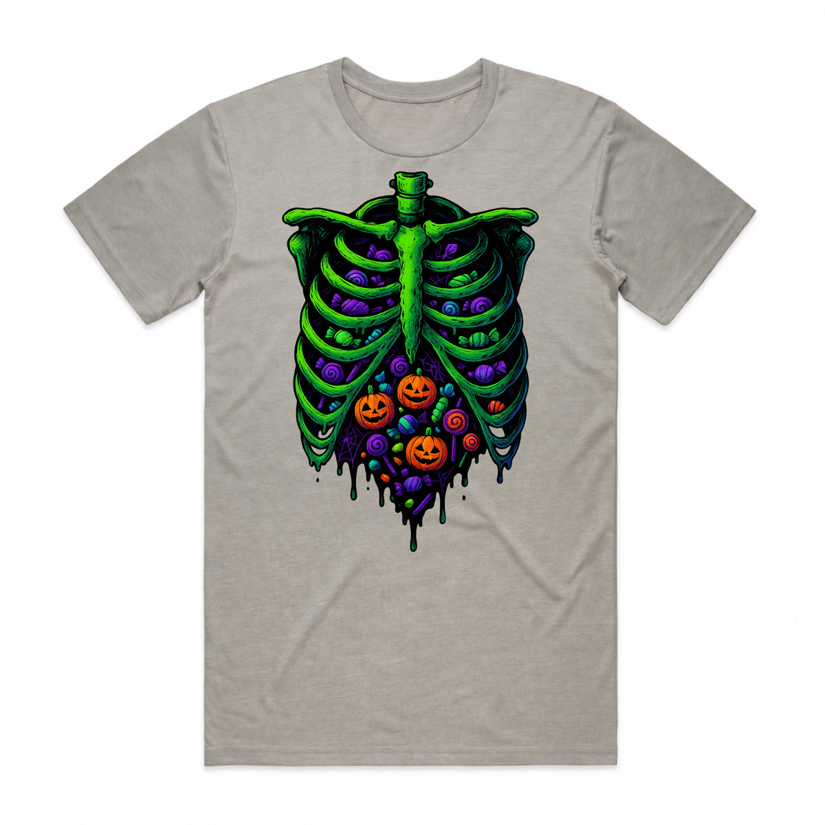 Dripping Death Ribcage T-Shirt