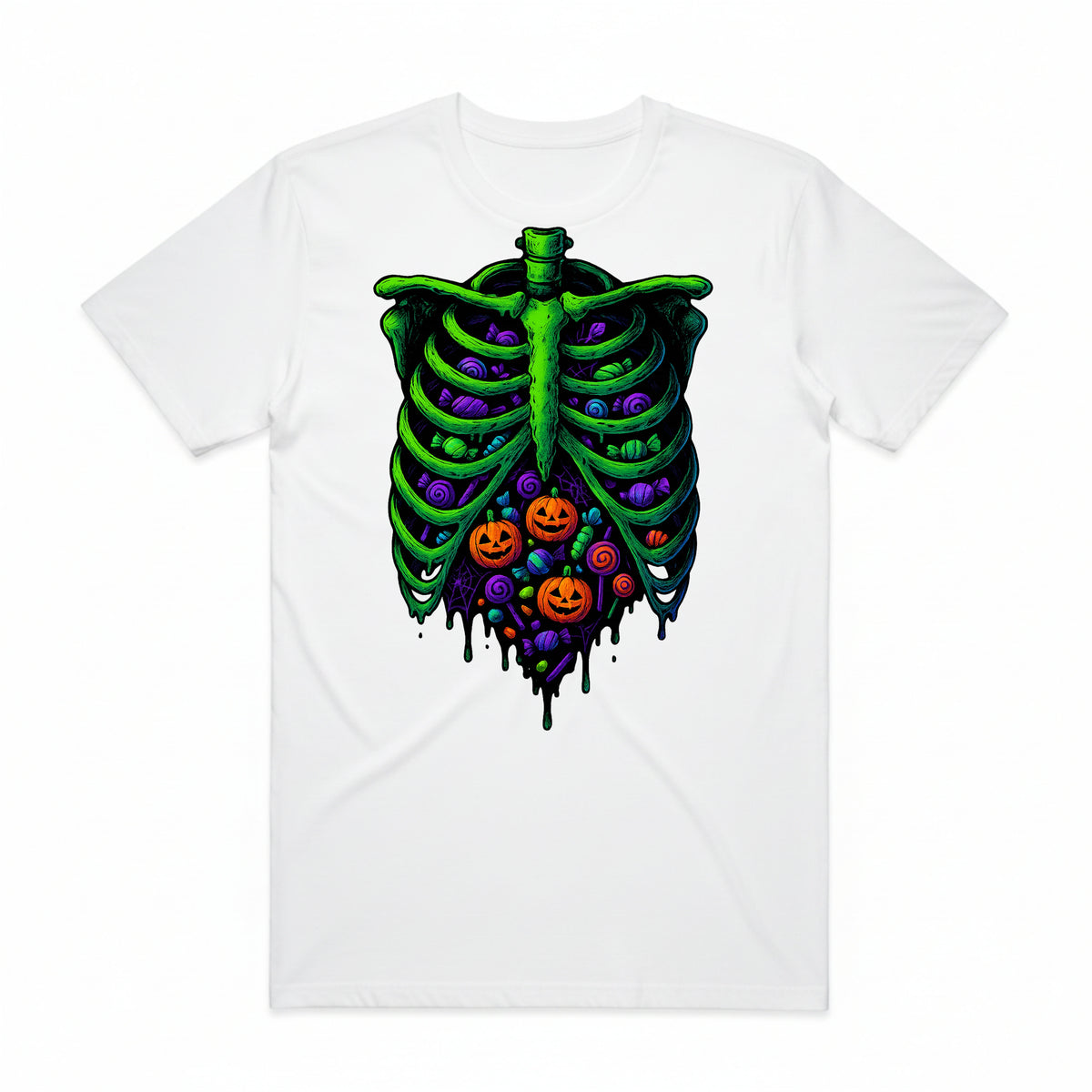 Dripping Death Ribcage T-Shirt
