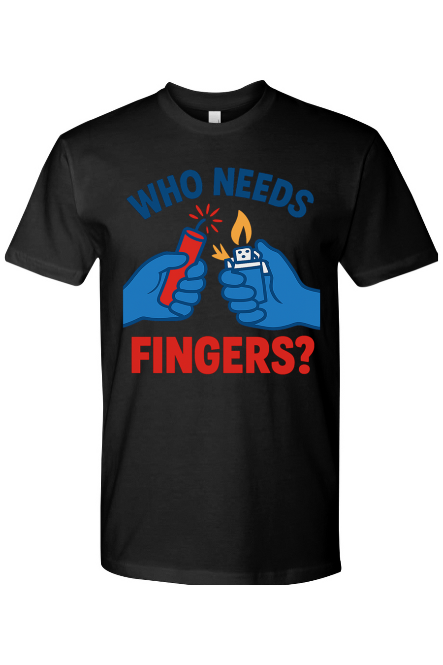 Who Needs Fingers T-Shirt