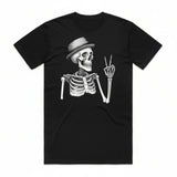Fedora Skeleton T-Shirt