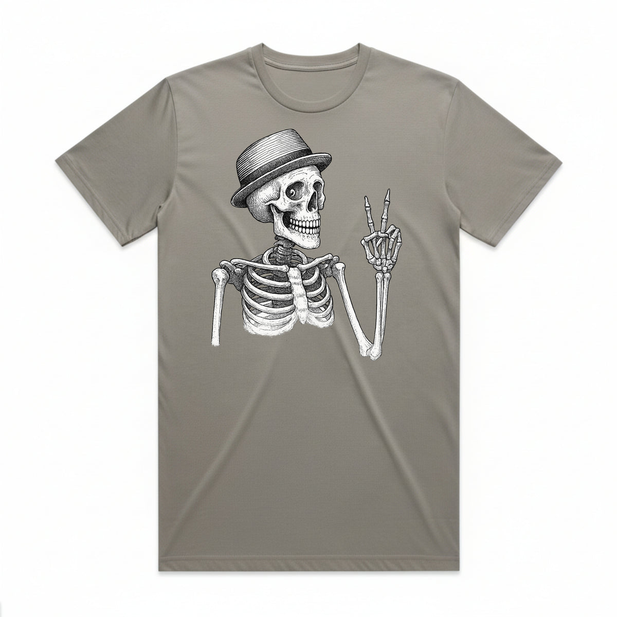Fedora Skeleton T-Shirt