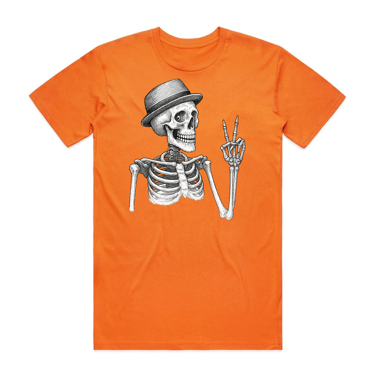 Fedora Skeleton T-Shirt