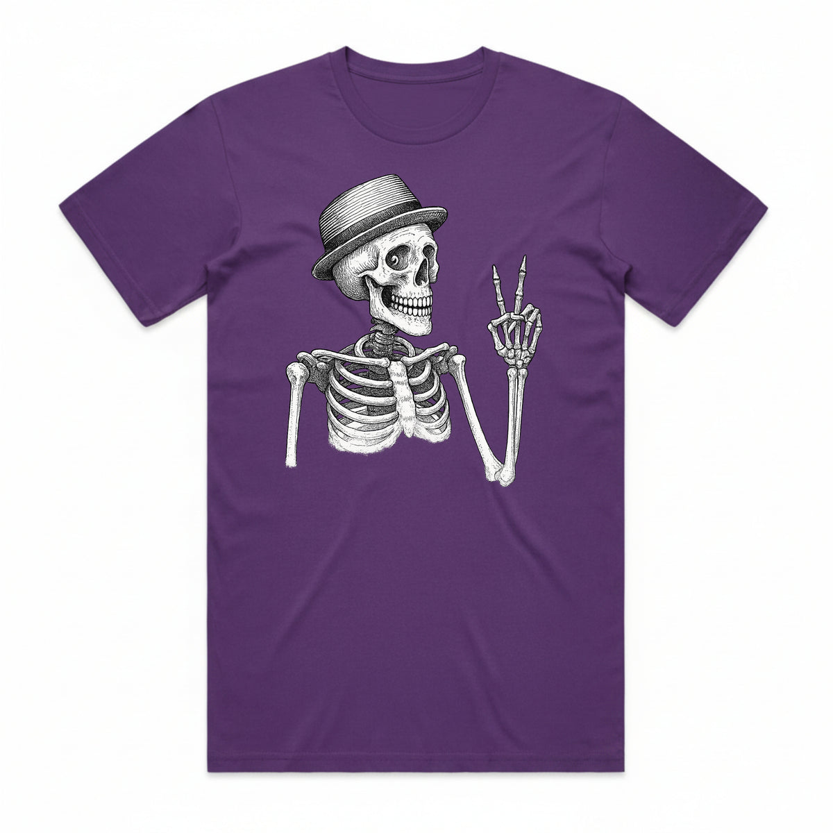 Fedora Skeleton T-Shirt