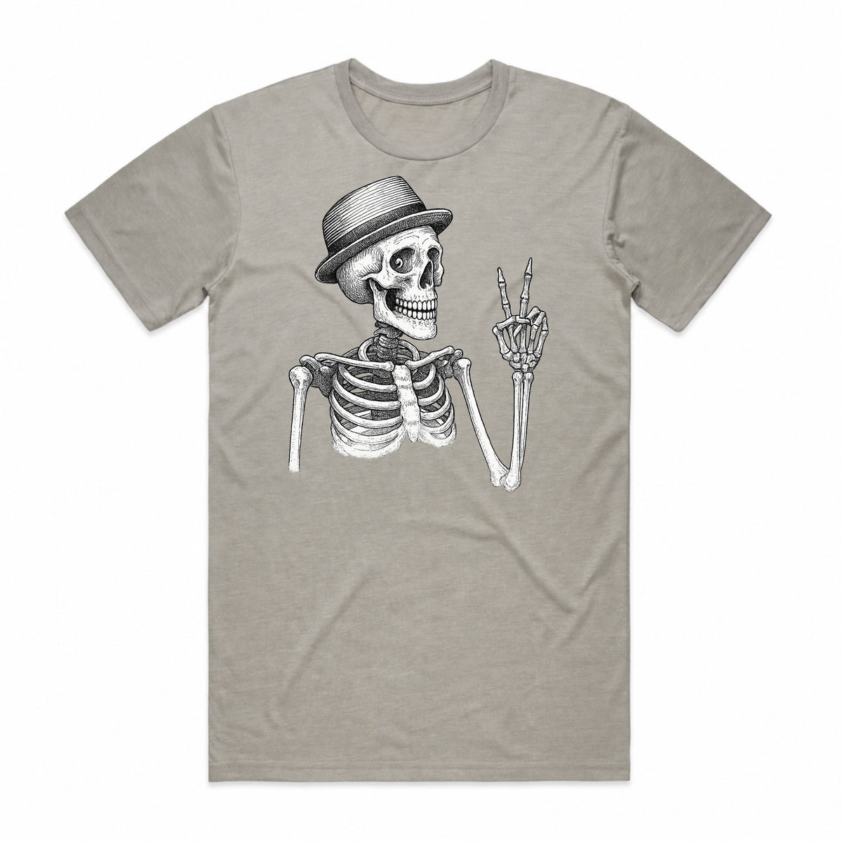 Fedora Skeleton T-Shirt